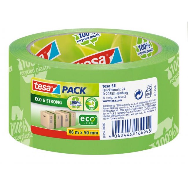 Baliaca páska TESA Eco Strong 50 mm x 66 m zelená_1