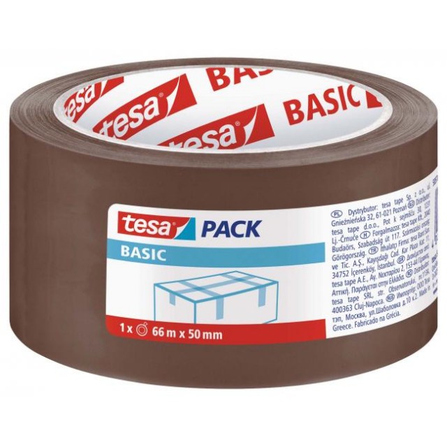 Baliaca páska TESA basic 50mm x 66m hnedá_1