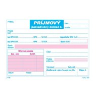 Príjmový pokladničný doklad 2xDPH, A6, 100 listov_1