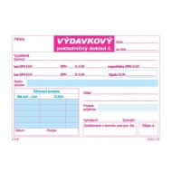 Výdavkový pokladničný doklad 2xDPH, A6, 100 listov_1