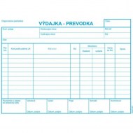 Výdajka - prevodka A5 bez DPH samoprepis s kart.obálkou a podložkou_1