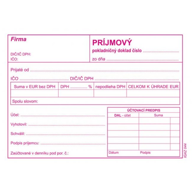 Príjmový pokl.doklad A6 s DPH samoprepis_1