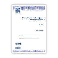 Kniha evidencie vjazdu a výjazdu motorových vozidiel, A4, 50 listov_1