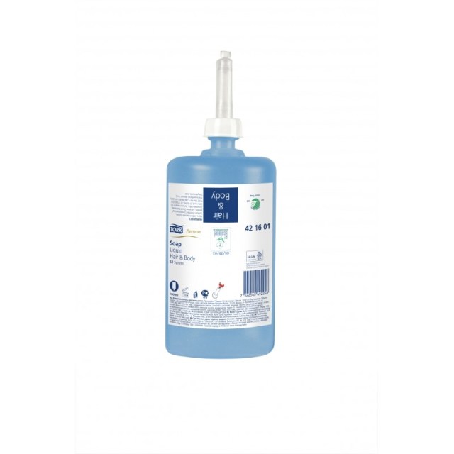 Tork sprchový gél S1 1000 ml (Modrá)_1