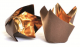 Tulipánový cukrárenský košíček (PAP) hnedozlatý ROYAL O50 x 85 mm [24 ks] _1