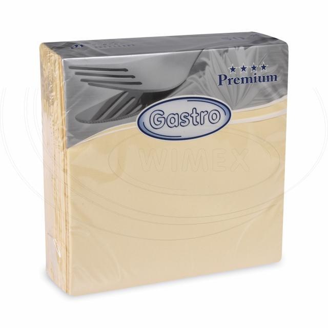 Obrúsok PREMIUM béžový 40 x 40 cm [50 ks]_2