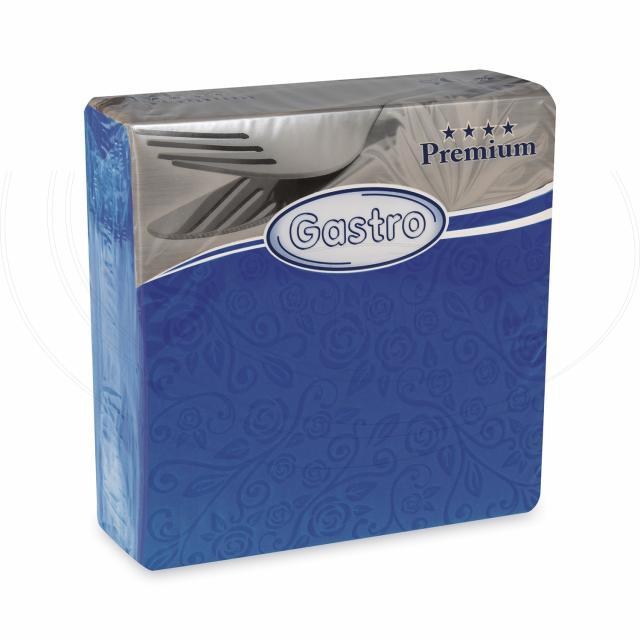 Obrúsok PREMIUM Dekor-R tmavomodrý 40 x 40 cm [50 ks]_2