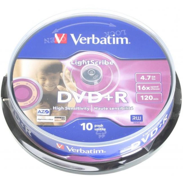 Verbatim DVD+R 16x cake10_1