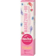 Revital Botanicals Magnézium + B6, 20 šumivých tabliet_1