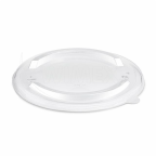 Viečko (rPET) ploché priehľadné pre papierovú misku O185mm [50 ks]_1