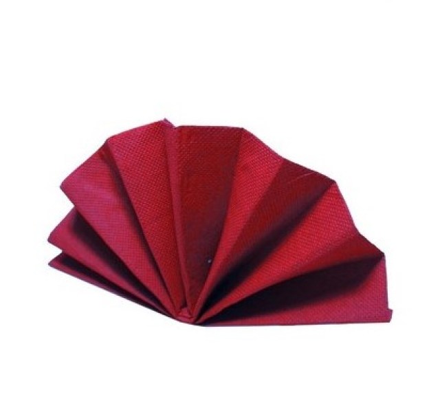Obrúsok (PAP FSC Mix) DekoStar bordový 40 x 40 cm [40 ks] - Dopredaj, náhrada: WI87008_1