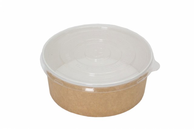 Viečko priehľ. pre papierové misky KRAFT soup-cup O 150 mm (PP) [100 ks] - DOPREDAJ_1