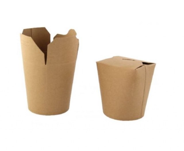 Food box (PAP) Kebab box 1000ml kraft 143x180mm (50ks)_1