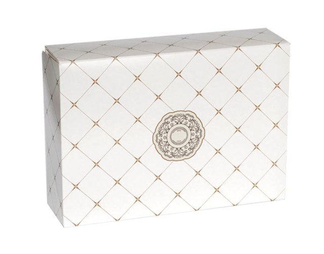 Krabica na zákusky Cake box 310x220x80mm Rosette_1