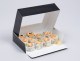 Krabička na sushi box 160x100x50mm čierna s oknom_1