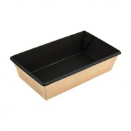 Papierová miska na jedlo ECO 150/130x200/180x55 1000ml BLACK (50ks)_1
