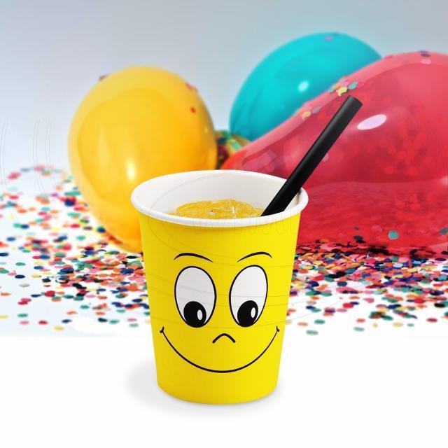 Papierový pohár Smile O80mm 280ml M: 0,2L/8oz [10 ks]_3