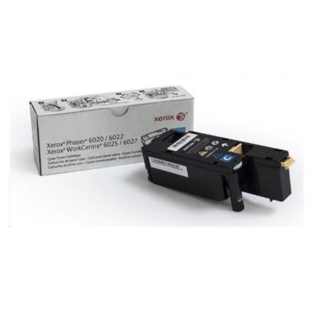 Toner Xerox 106R02760 pre Phaser 6020/6022/WorkCentre 6025/6027 cyan (1.000 str.)_1