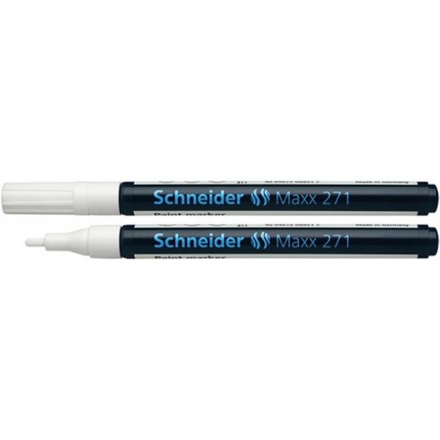 Lakový popisovač Schneider 271 biely_1