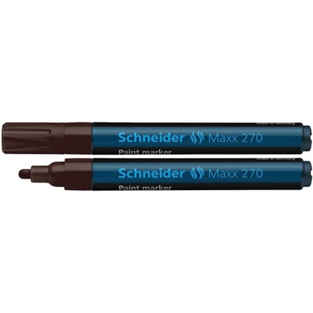 Lakový popisovač Schneider 270 hnedý_1
