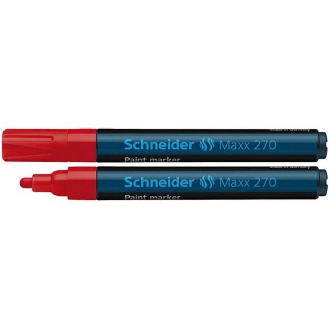 Lakový popisovač Schneider 270 červený_1