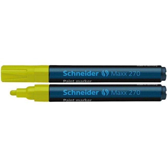Lakový popisovač Schneider 270 žltý_1