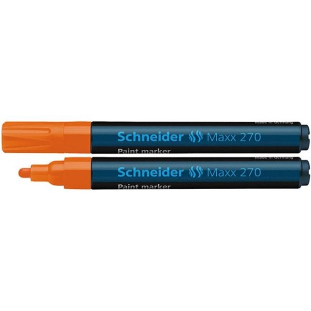 Lakový popisovač Schneider 270 oranžový_1