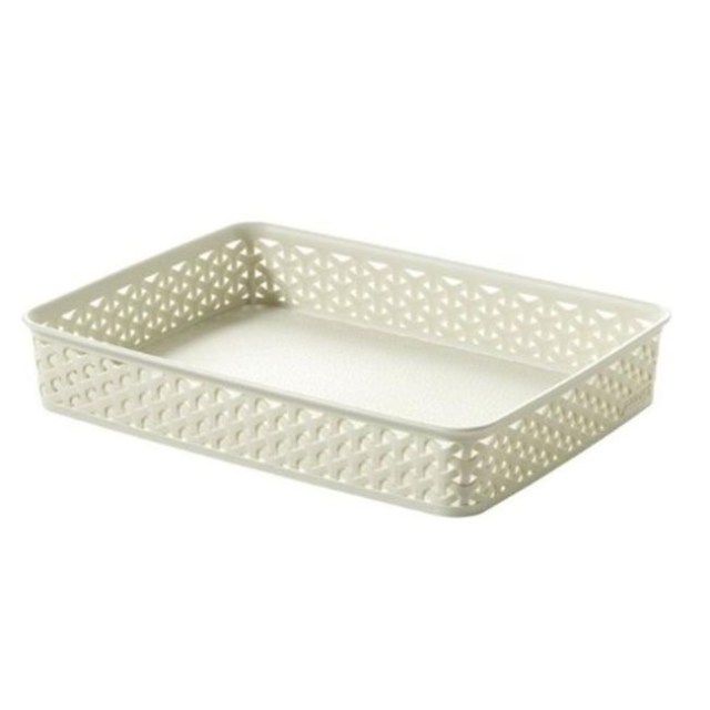 Košík MY STYLE, vel. A4 - smotanovo biela_1