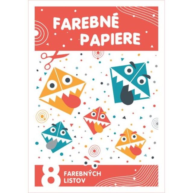 Farebný papier A4 8 listov_1