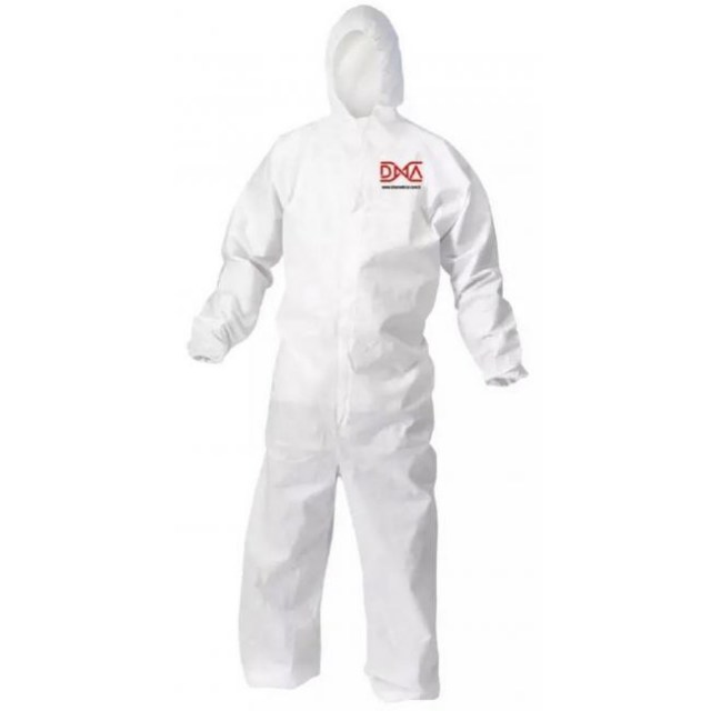 Ochranný overal DNA s kapucňou biely Typ 5-6 veľ. 4XL_1
