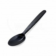 Lyžica (PP) opakovane použiteľná čierna 18,5cm [50 ks]_2