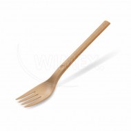 Vidlička (bio-kompozit) prírodná hnedá 17cm [50 ks]_1