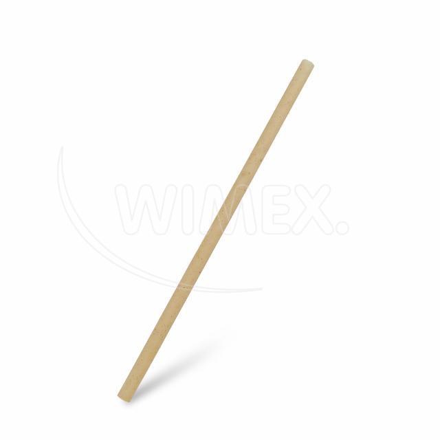 Slamka bio-kompozit prírodná hnedá JUMBO O8mm x 25cm [100 ks]_8