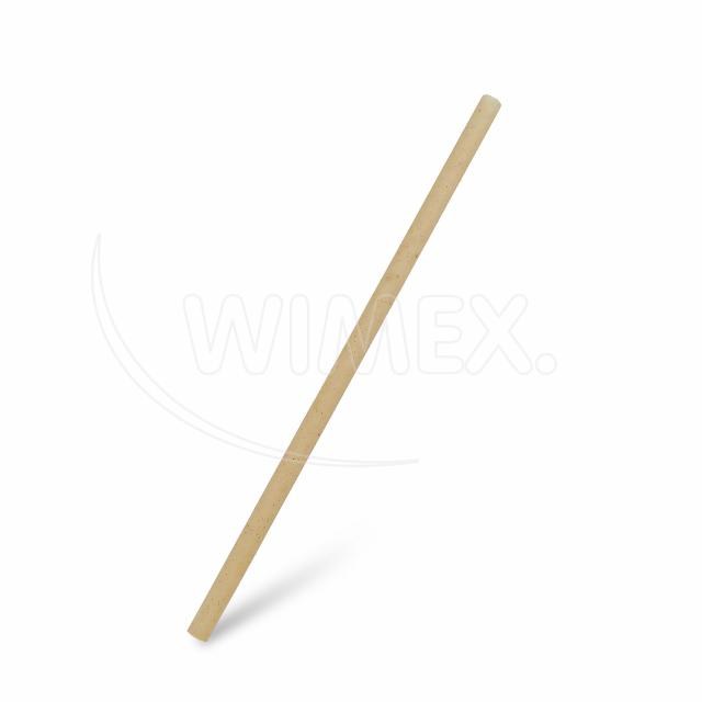 Slamka bio-kompozit prírodná hnedá JUMBO O8mm x 25cm [100 ks]_1