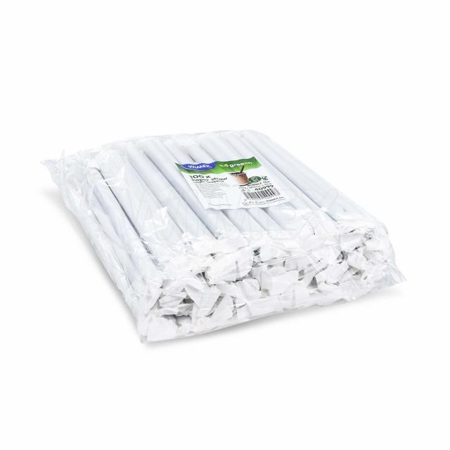 Slamka papierová Bubble Tea čierna O12mm x 21cm jednotlivo balená [100 ks]_5