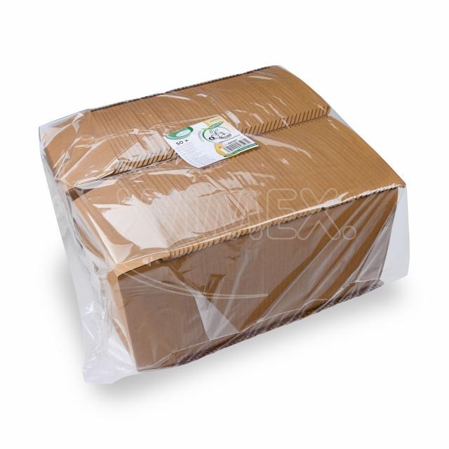 Burger box (PAP FSC Mix) nepremastiteľný kraft 135 x 135 x 100 mm [50 ks]_8