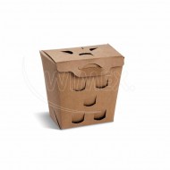 Box na hranolky (PAP FSC Mix) nepremastiteľný kraft 150 g [50 ks]_1
