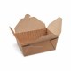 Food box (PAP-FSC Mix/PET) nepremastiteľný kraft `S` 110 x 89 mm 700ml [50 ks]_1