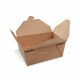 Food box (PAP/PE) nepremastiteľný kraft `M` 150 x 120 mm 1300ml [50 ks]_1