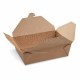 Food box (PAP/PE) nepremastiteľný kraft `L` 195 x 138 mm 2500ml [40 ks]_1