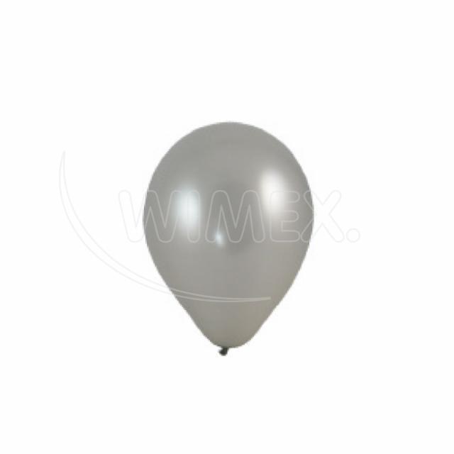 Nafukovací balónik strieborný O25cm M [100 ks]_5
