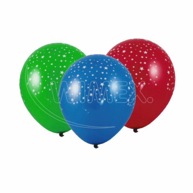 Nafukovací balónik Hviezdy farebný mix O30cm L [100 ks]_1
