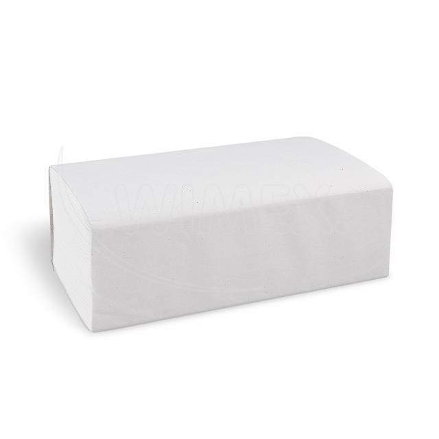 Papierový uterák skladaný Z 2vrstvý biely 20,6 x 24 cm [3750 ks]_1