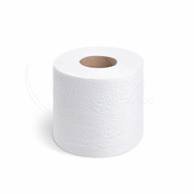 Toaletný papier (FSC Mix) 2vrstvý biely O10,5cm 28m 250 útržkov [8 ks]_1