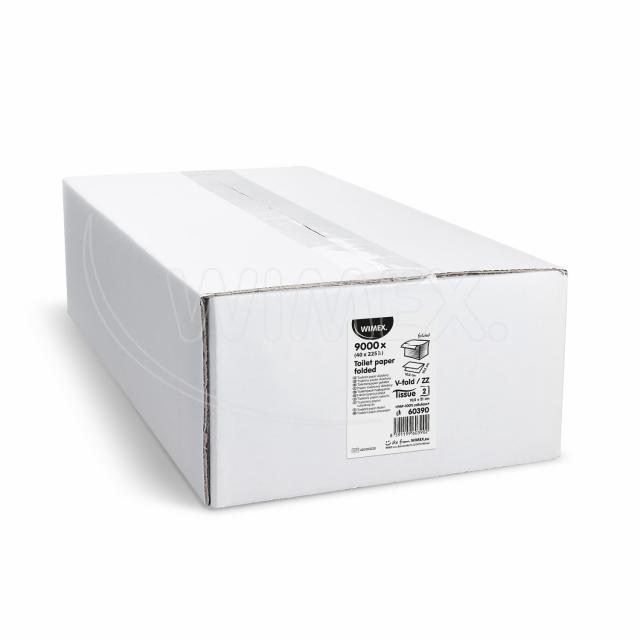 Toaletný papier skladaný 2vrstvý biely 10,5 x 21 cm [9000 ks]_4