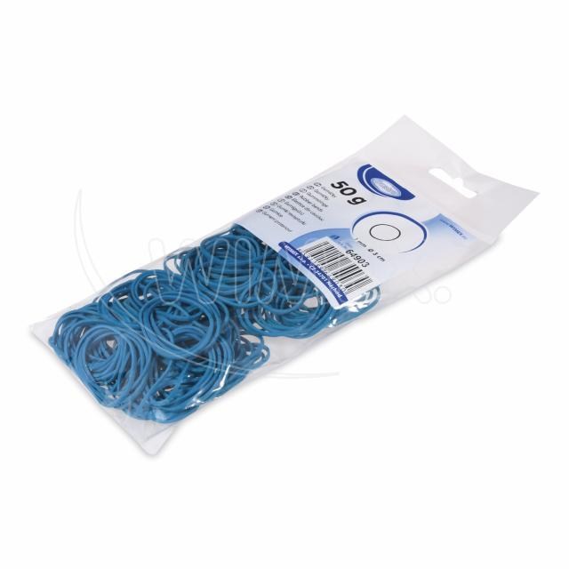 Gumička slabá modrá 1mm O3cm [50 g]_4