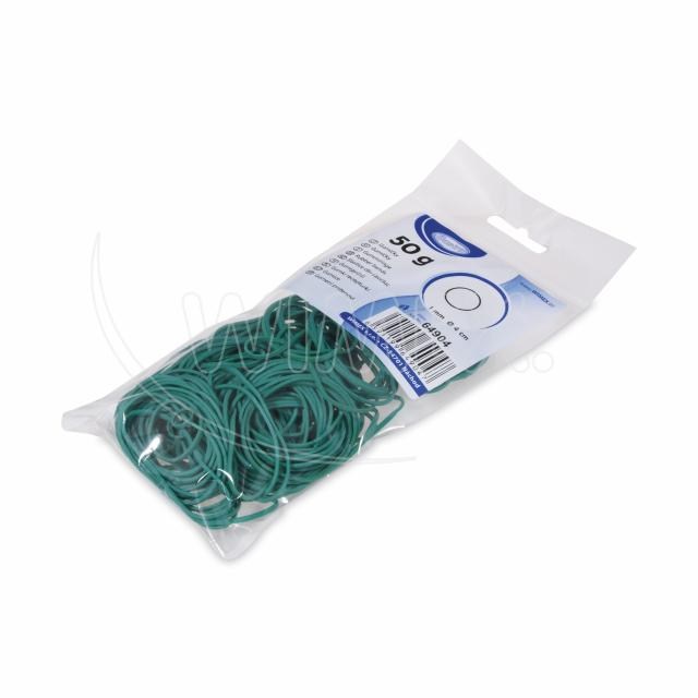 Gumička slabá zelená 1mm O4cm [50 g]_6