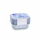 Miska (ALU) hranatá 129 x 103 x 34 mm 250ml + viečko [20 sád]_4