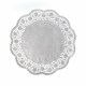 Dekoračná krajka (PAP) okrúhla biela O32cm [6 ks]_7
