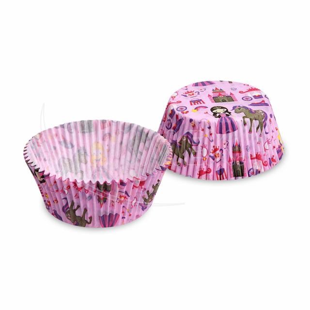 Cukrárenský košíček (PAP) Princezná O50 x 30 mm [40 ks]_1